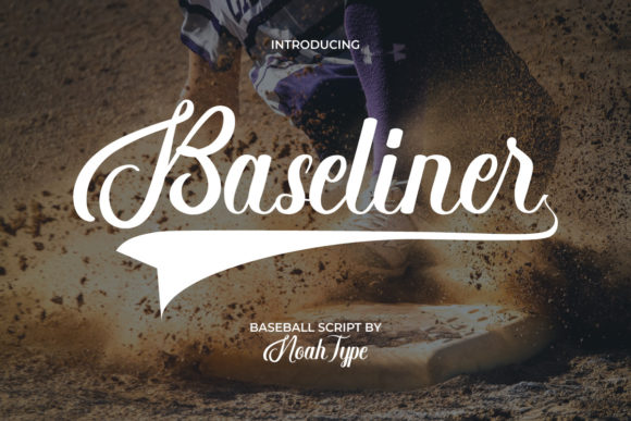 Baseball-Inspired Script: The Baseliner Font