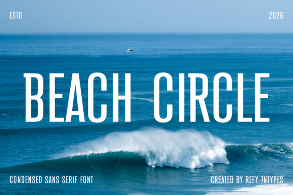 Beach Circle: A Modern Typeface for Bold Brands
