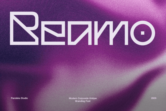 Beamo: The Futuristic Font for Modern Branding