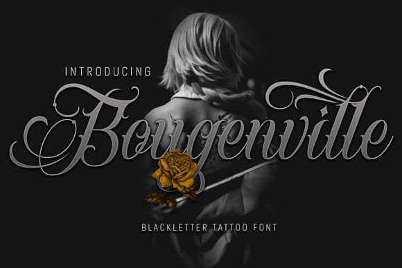 Bougenville: The Blackletter Font for Modern Edge