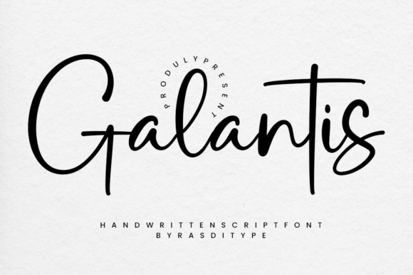 Galantis: The Script Font for Modern Elegance