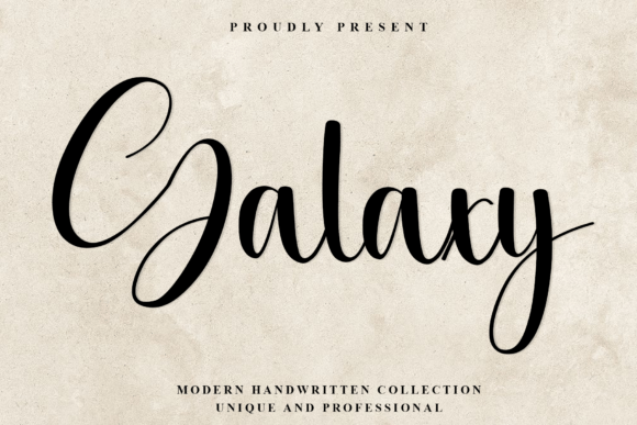 Galaxy: The Display Font That Commands Attention