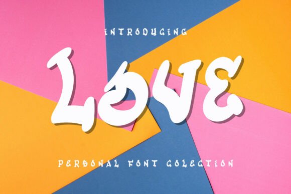 Love: A Handmade Font for Authentic Design Projects