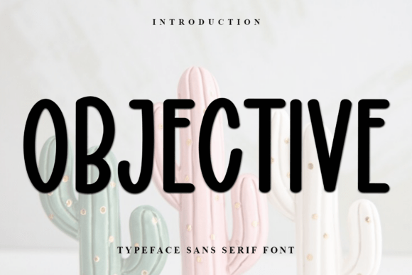 Objective: The Festive Typeface That Captures Holiday Magic
