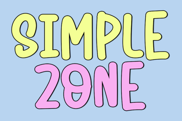 Simple Zone: The Friendly Handwritten Font for Authentic Designs